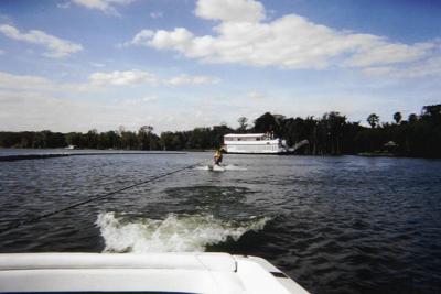 Terry Water Skiing at Cypress Gardens
